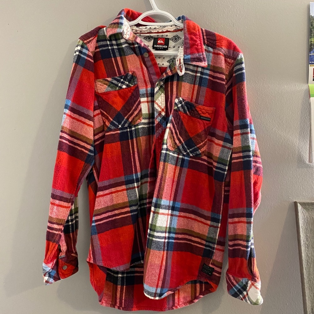 Quick silver flannel